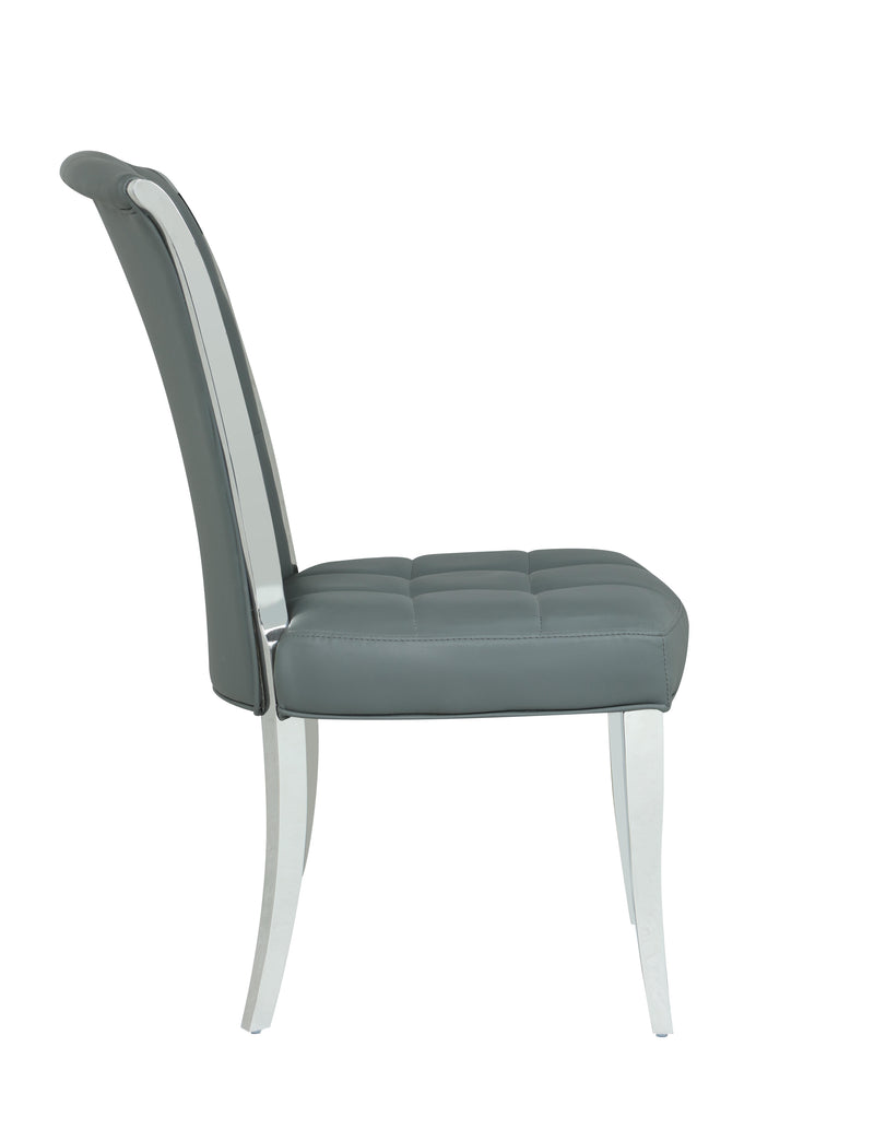 IRIS Contemporary Tufted Side Chair