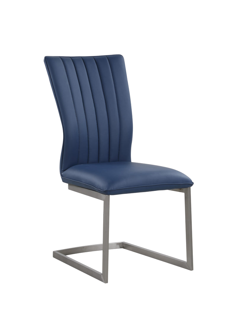 EILEEN-SC Contemporary Channel Back Cantilever Side Chair image