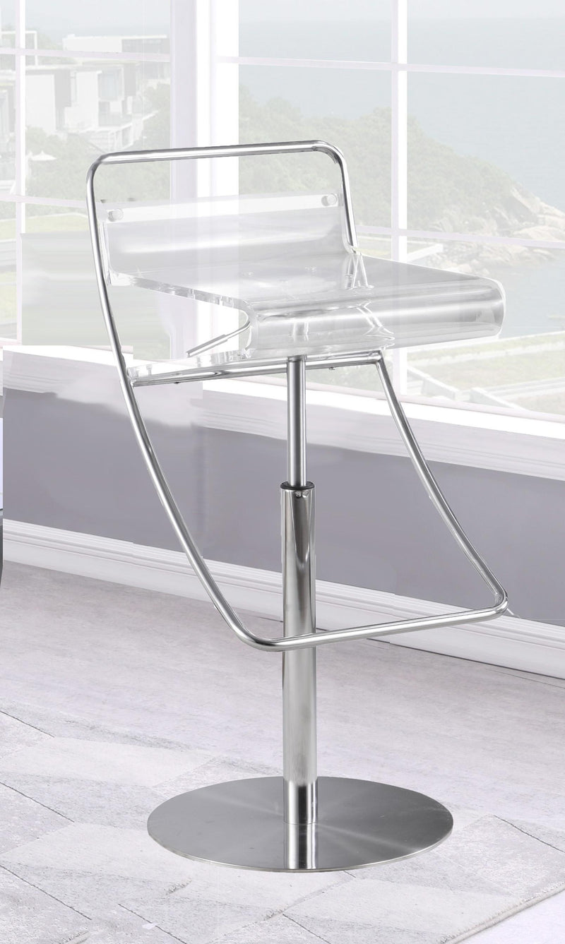 4080-AS Acrylic Pneumatic Adjustable-height Stool image