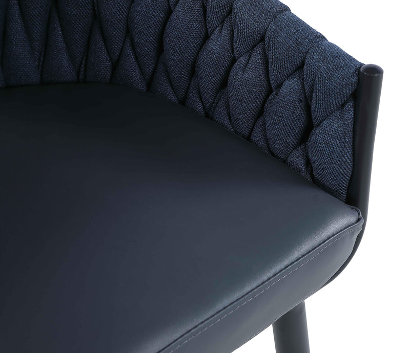DINA Modern Arm Chair w/ Weave Back