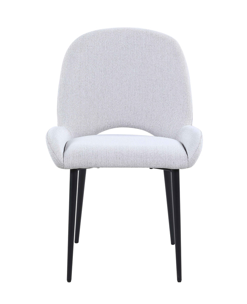 MARJORIE Contemporary Side Chair w/ Bucket Seat