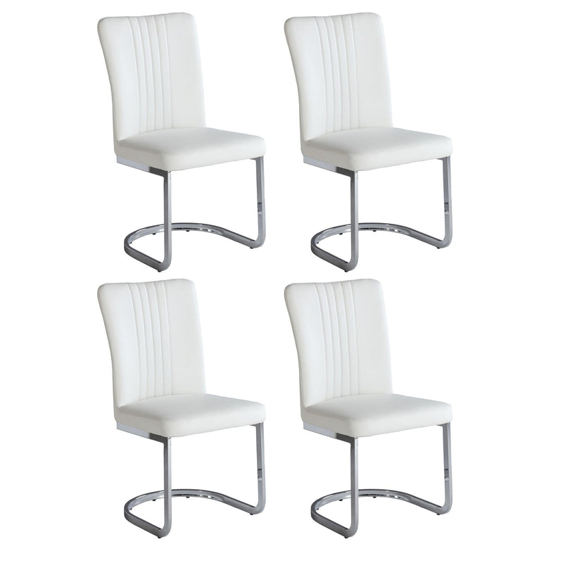 ALINA Channel Back Cantilever Side Chair