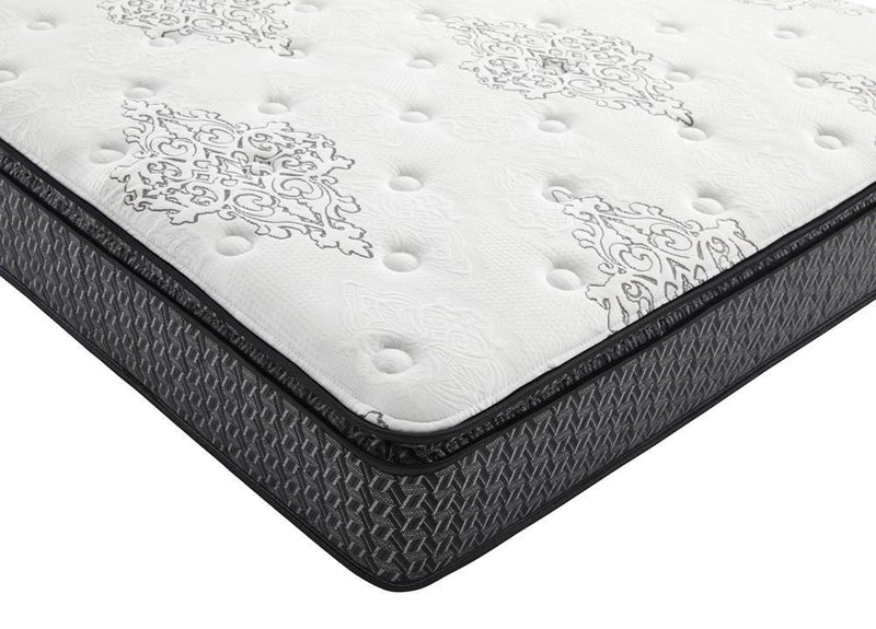 Freya 11.5" Queen Mattress White and Black