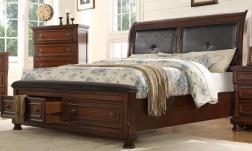 Galaxy Home Austin King Storage Bed in Dark Walnut GHF-808857715722 image