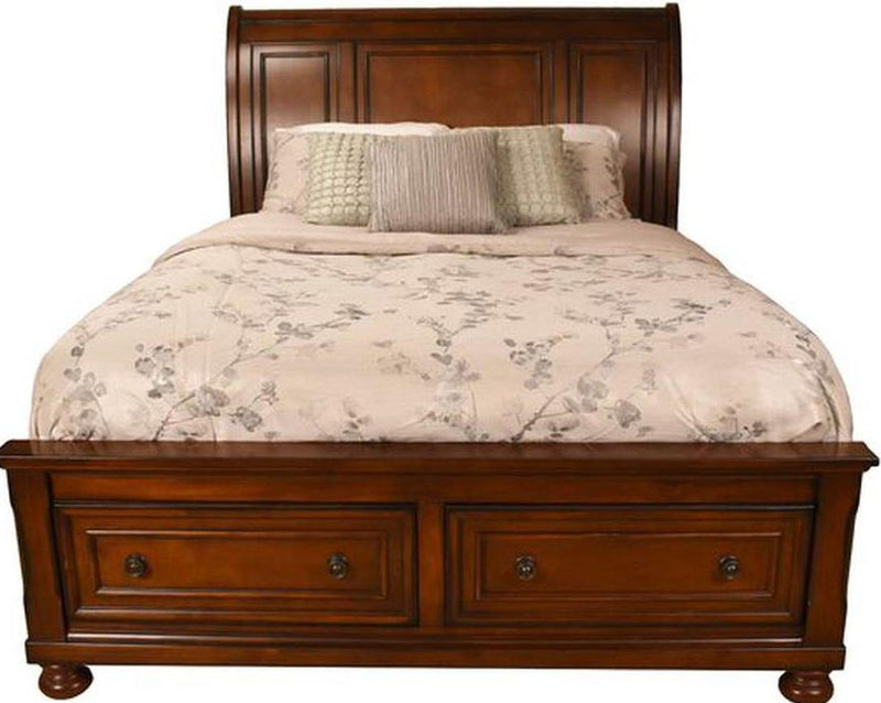 Galaxy Home Baltimore Queen Storage Bed in Dark Walnut GHF-808857833198 image