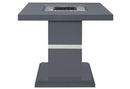 MONACO DARK GREY 2 END TABLES AND 1 COFFEE TABLE