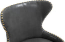 Hendrix Grey Faux Leather Office Chair