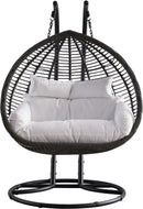 Tarzan Dark Grey Outdoor Patio Double Swing Chair