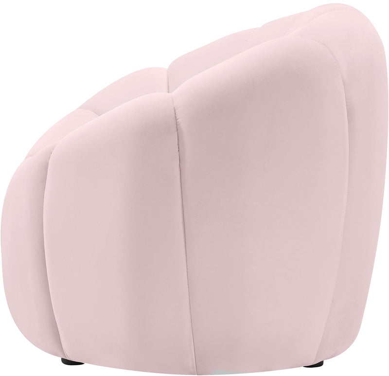 Elijah Pink Velvet Chair