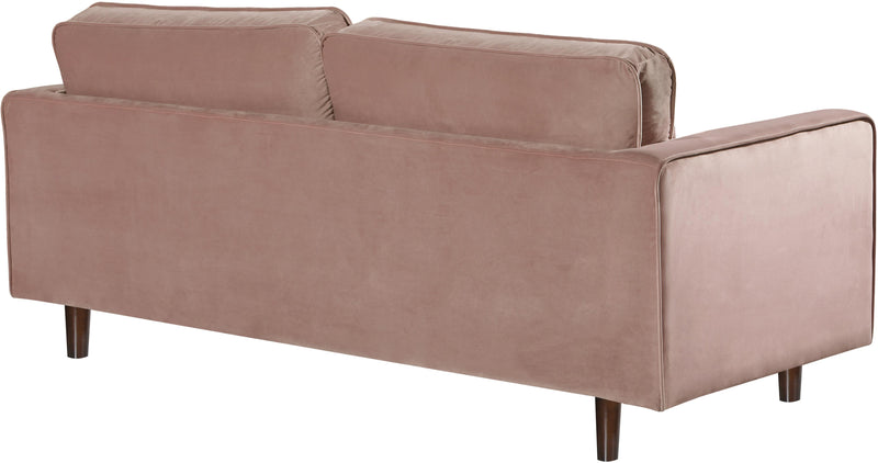 Emily Pink Velvet Loveseat