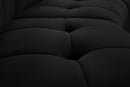 Limitless Black Velvet 14pc. Modular Sectional