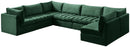 Jacob Green Velvet Modular Sectional