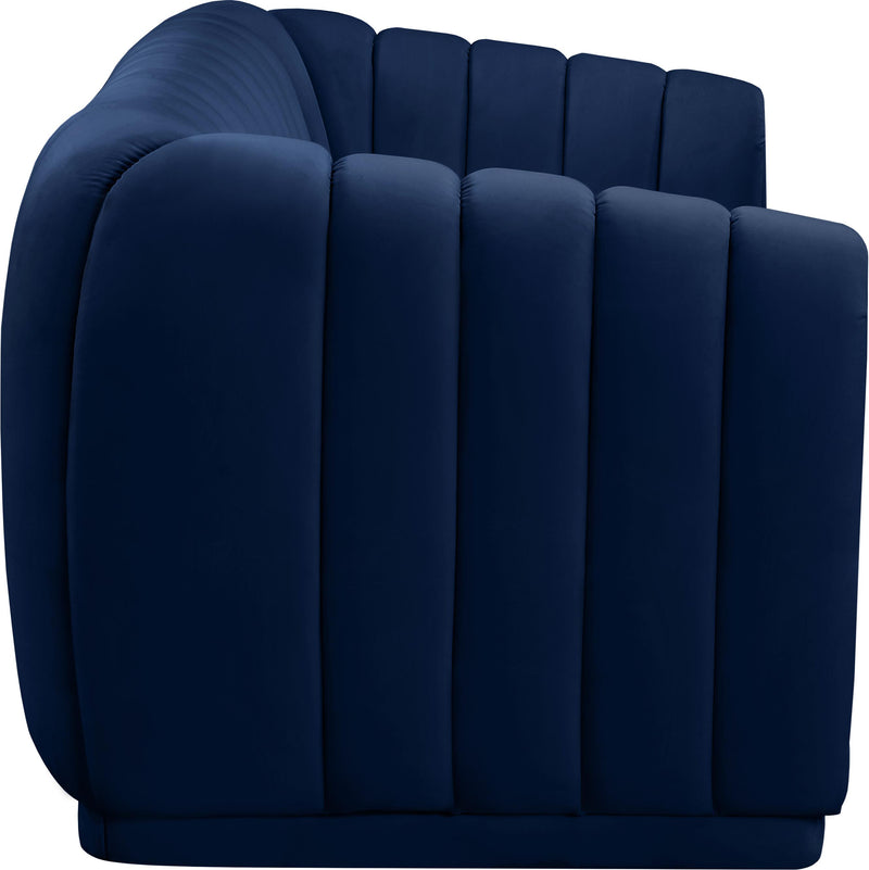 Dixie Navy Velvet Sofa