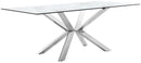 Juno Chrome Dining Table
