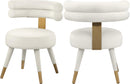 Fitzroy Cream Velvet Dining Chair