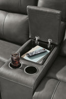Bleckley Power Reclining Loveseat with Console