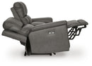 Bleckley Power Reclining Loveseat with Console