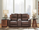 Bleckley Power Reclining Loveseat with Console