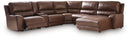 DeepWakes Power Reclining Sectional with Chaise