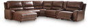 DeepWakes Power Reclining Sectional with Chaise