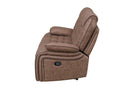 U2250 BROWN RECLINING SOFA