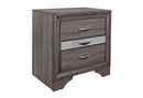 SEVILLE GREY NIGHTSTAND