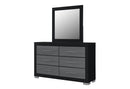 EMMA BLACK/GREY DRESSER