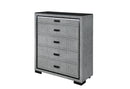 ISABELLA GREY CHEST WITH LED