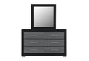 EMMA BLACK/GREY DRESSER
