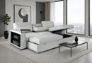 U0212 BLANCHE SILVER PULL OUT SOFA BED