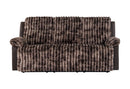 U6028 BROWN RECLINING SOFA