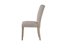 D02 NATURAL DINING TABLE + 8 D8683 DINING CHAIRS