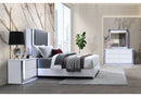 YLIME SMOOTH WHITE DRESSER, MIRROR, NIGHTSTAND