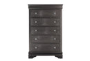 POMPEI METALLIC GREY CHEST