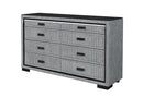 ISABELLA GREY DRESSER WITH LED