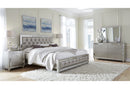 RILEY SILVER KING BED GROUP