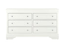 POMPEI METALLIC WHITE DRESSER