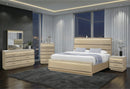 GENESIS GOLD NIGHTSTAND WITH LED