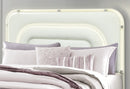 LYRA BEIGE KING BED WITH LED