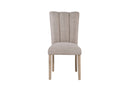 D02 NATURAL DINING TABLE + 6 D8683 DINING CHAIRS