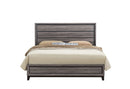 KATE FOIL GREY KING BED, DRESSER, MIRROR, NIGHTSTAND