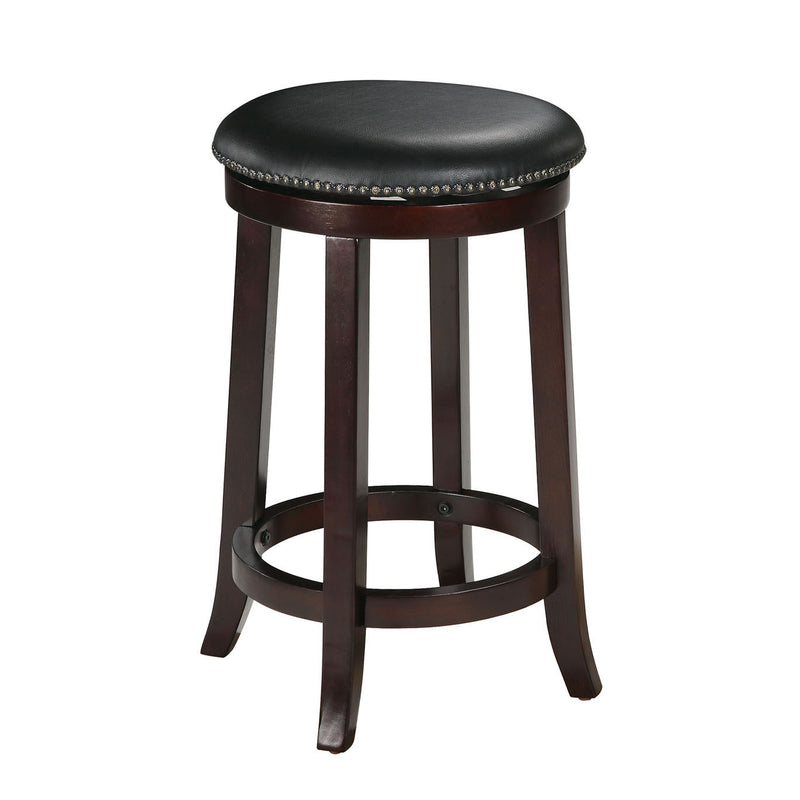 Chelsea PU & Espresso Counter Height Stool image