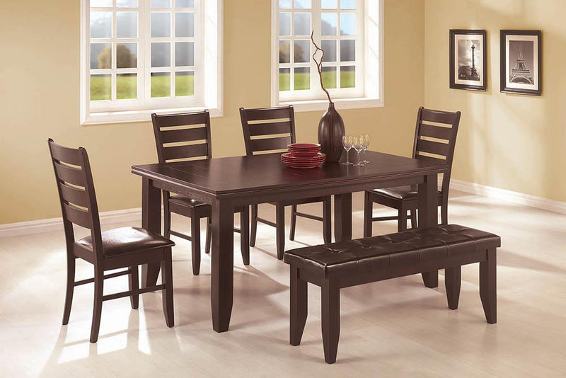 Dalila Cappuccino Rectangular Dining Table image