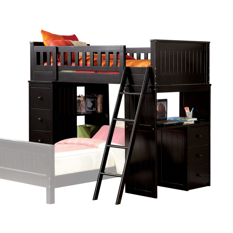 Willoughby Black Loft Bed image