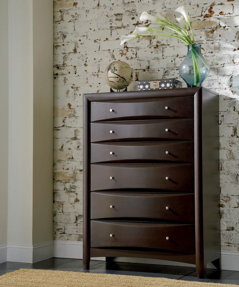 Phoenix Cotemporary Six-Drawer Chest image