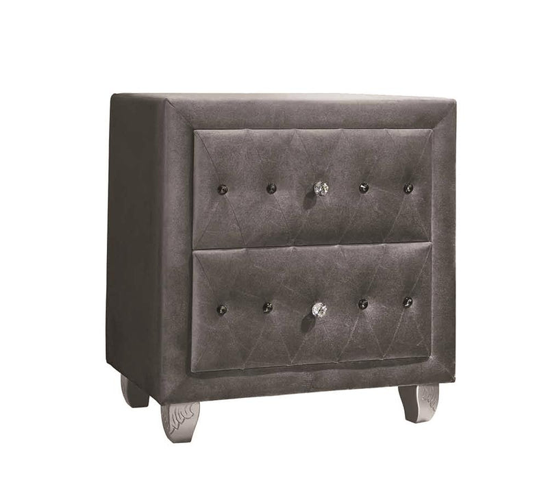 Deanna Metallic Nightstand image