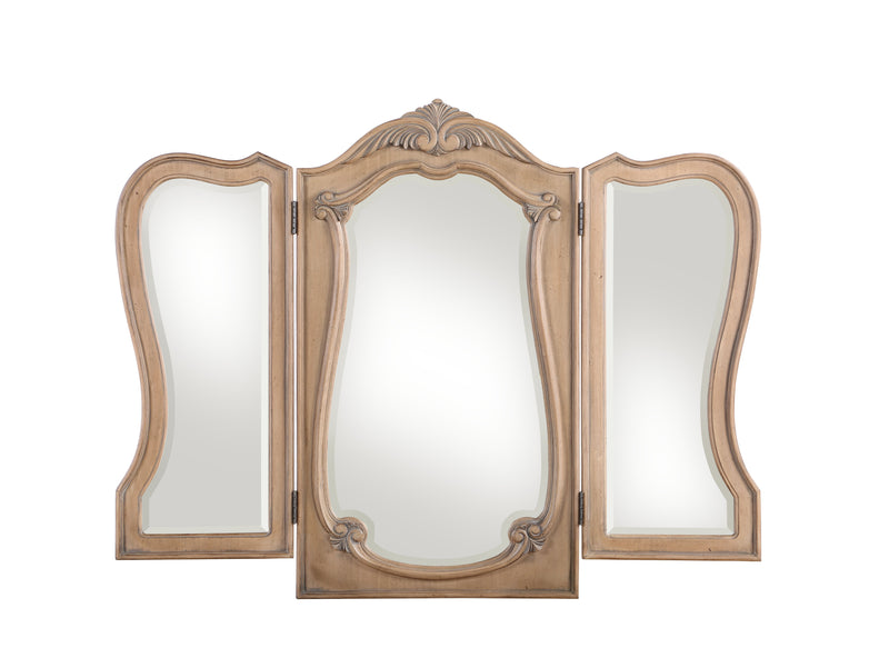 Teagan Oak Vanity Mirror image