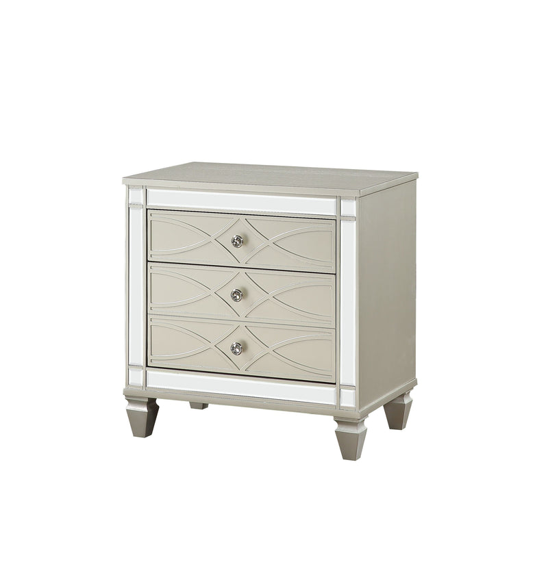 Marcellus Silver Nightstand image