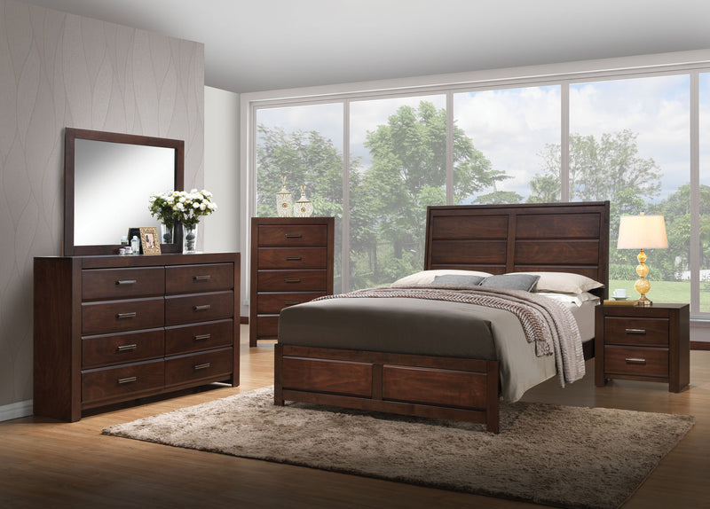 Oberreit Walnut Queen Bed image