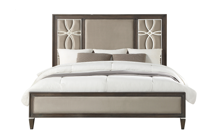 Peregrine Fabric & Walnut California King Bed image